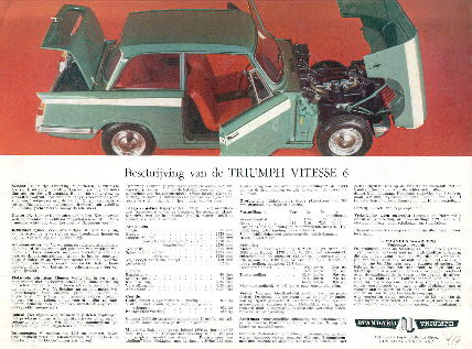 Triumph Vitesse 6 NL (Rückseite)